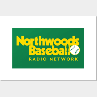 Northwoods Baseball Radio Network Posters and Art